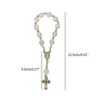 thumbnail image 2 of Mini Rosary Baptism Favor Acrylic Finger Rosaries Weddings Party Favor Baptism Rosary Finger Baptism Rosaries, 2 of 4