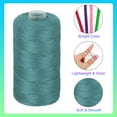 thumbnail image 4 of Uxcell Nylon String Cord 1.5mm x 218 Yards Rope Braided Thread Beading Cord for Jewelry Making Supplies Pure Green, 4 of 7