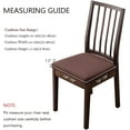 thumbnail image 6 of Vireellx Dining Chair Cover Elastic Slipcovers Jacquard Dining Room Chair Covers Set of 2, Removable Seat Covers for Chairs to Protect Kitchen Chairs, 6 of 7