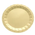 thumbnail image 5 of BalsaCircle 25 Gold Geometric Round 12" Metallic Disposable Dinner Salad Paper Plates Party Events, 5 of 8