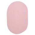 thumbnail image 1 of Colonial Mills Rug WL20R072X072 Bristol - Blush Pink 6 ft. round Braided Rug, 1 of 2