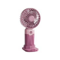 Mini Fans Three Speed Handheld USB Small Fan Portable Charging Fan Desktop Fan Base Can Be Used As A Mobile Phone Support