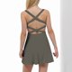 thumbnail image 5 of Vestido de tenis para mujer con pantalones cortos incorporados: color liso, diseño con bolsillos, lavable a máquina, para la playa, el deporte y las vacaciones, tallas estadounidenses 4-12 (S-XXL), 5 of 8