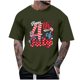 thumbnail image 2 of Tops para hombre, blusas y camisas de cuello redondo y manga corta para hombre, tops casuales de cuello redondo y manga corta con estampados especiales para hombre., 2 of 5