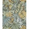 thumbnail image 2 of Dark Moss Jungle Leaves Botanical Wallpaper, Double Roll, 57 sqft, 2 of 4