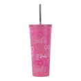 thumbnail image 3 of Vaso con Popote Barbie de Acero Inoxidable Varios Modelos Rosa 700 ml 1 Pieza, 3 of 4