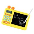 thumbnail image 1 of Calculatrices pour Enfants avec Bloc-Notes, Addition Soustraction Division Multiplication Calculatrice Mathématique Machine d'Apprentissage avec Tablette d'Écriture, 1 of 8
