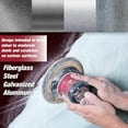 thumbnail image 5 of Non-Clog Lightweight Body Filler, Super Smooth Formula, No Shrinkage, for Aluminum, Fiberglass (EZ Bond, 3 Liters), 5 of 7
