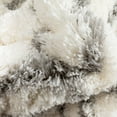 thumbnail image 4 of Well Woven Langone Ivory Super Thick & Soft Tribal Diamond Area Rug 3x5 (3'11" x 5'3"), 4 of 9
