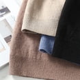 thumbnail image 5 of Men's Mock Neck Fleece Lined Sweater Long Sleeve Soft Casual Pullover Top, 5 of 7