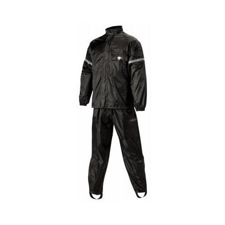 Nelson-Rigg WP-8000 Weather Pro 2-Piece Rain Suit Black/Black