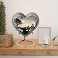 thumbnail image 6 of MUKTIVE Musician Cremation Urns for Human Ashes for Men, Keepsake Funeral Urn for Adult Ashes, Home Décor Remain Holder, Mini Grey Urns for Loved Ones, Burial Urn, 3 Inch, 6 of 7