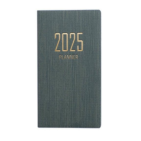 Gmogad Pocket Calendar 2024-2025 for Purse, Small Size Monthly & Weekly Academic Planner -12 Months, Hardcover Mini Pocket Planner, 3.1" x 4.2" Army Green