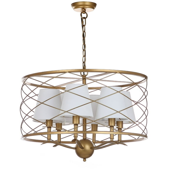 Safavieh Thea 25.25-Inch Dia. Adjustable Pendant Lamp, Gold