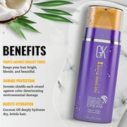 GK Hair Blonde Leave-In Bombshell Purple Cream, 3.4 Fl Oz, Conditioning, Smoothing, Frizz Control