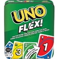thumbnail image 1 of Juego de cartas UNO Flex Family Night de Mattel Games con lata coleccionable, 1 of 6