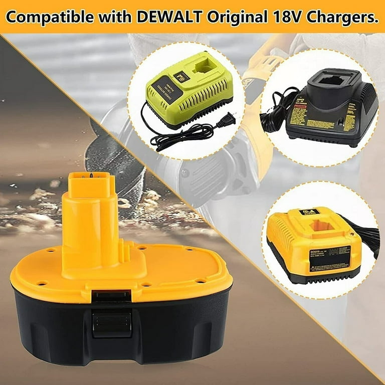 DeWalt 2 Pack 18V 4.0Ah XRP Ni MH Battery Compatible with DC9096 2 DC9098 DC9099 DW9096 Walmart
