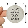 thumbnail image 6 of Be Still and Know that I am God Psalm Inspirational Christian 2" Planner Calendar Scrapbooking Crafting Opaque Stickers, 6 of 6