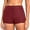 Wine Red, variant on RELLECIGA Women's High Waisted Board Shorts Boyshorts Swim Bottoms Swimsuit Shorts