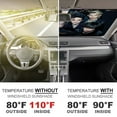 thumbnail image 4 of Stray Kids Windshield Sun Shade - Car Sun Shade Windshield Keeps Interior Cool, Reflector Sunshade, Foldable Sunshade for Car Windshield for Cars, SUVs 51"x28", 4 of 8