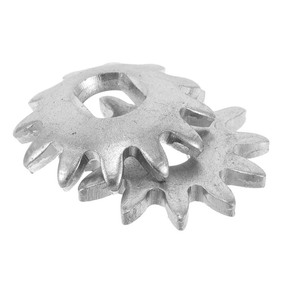 TINKSKY 2Pcs Jack Replacing Gears Metal Round for Automotive Tools DIY Enthusiasts Vehicle Maintenance
