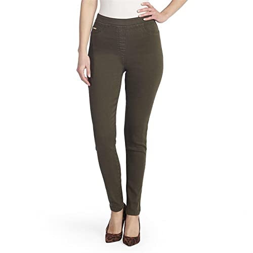 Coco Carmen OMG High Rise Skinny Stretch Fit Jeans (Thyme, X-Small)