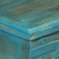 thumbnail image 2 of vidaXL Storage Chest Solid Mango Wood Blue 39.4"x15.7"x16.1", 2 of 11