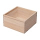 thumbnail image 4 of Caja de madera para regalo, caja de escritorio con tapa, contenedor de almacenamiento, organizador de joyas 15cmx15cmx10cm, 4 of 9