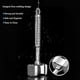 thumbnail image 4 of Professional Meat Tenderizer, Meat Mallet Hammer Stainless Steel Double Sided Meat Tenderizer, Steak, 4 of 5