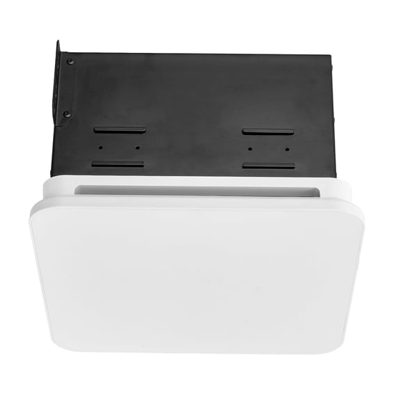 80 CFM Bathroom Exhaust Fan with 4000K LED Light, 1.5 Sones Low Noise, for Laundry Room Home Ventilation