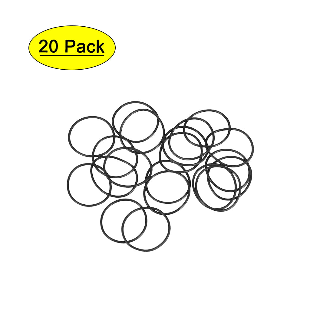Oil-Resistant Buna N O-Rings 2 3/8'' Diameter -332 20 EA per Pack 