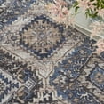 thumbnail image 5 of Nourison Home Machine Washable Boho Transitional Ivory/Latte 7'10" x 9'10" Area Rug, (8' x 10'), 5 of 11