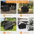 thumbnail image 5 of Grill Cover for Slate 30 inch Griddle, 71inch Outdoor Grill Cover Waterproof for Slate Rust-Resistant Gas Griddle -71" L x 24" W x 40" H, 5 of 6