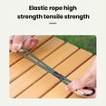 thumbnail image 3 of Outdoor Climbing Rope Heavy-duty Strap Strong Elastic Rope Lightweight Portable Widely Used Multifunctional Bungee Cord Camping Accessories Carabiner, 3 of 8