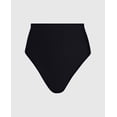 thumbnail image 4 of Culotte String Taille Haute Lissante en Noir Smoking, 4 of 5
