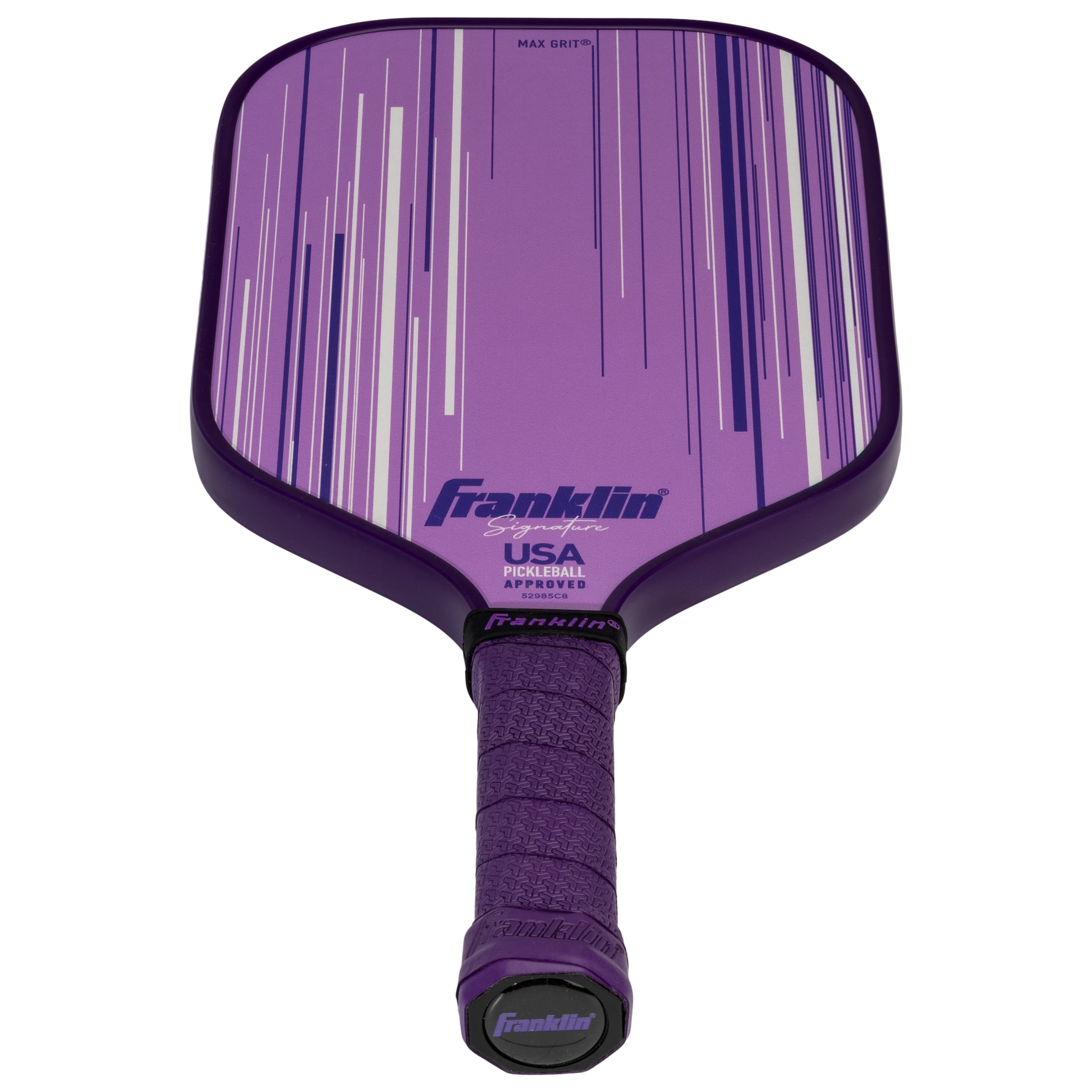 Franklin Sports Pro Pickleball Paddles - Signature Series Pro Pickleball Paddle with MaxGrit Surface - USA Pickleball (USAPA) Approved Tournament Pickleball Paddle - 13mm Polypropylene Core - Lilac