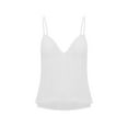 thumbnail image 2 of Rdhnmea Women's Pleated Camisole Mini Bowknot Front Spaghetti Strap V-Neck Lace Cropped Tops Summer Sleeveless Going Out Tank Tops, 2 of 9