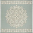 thumbnail image 5 of SAFAVIEH Beach House Braiden Medallion Indoor/Outdoor Area Rug Cream/Aqua, 7'10" x 10', 5 of 9