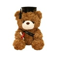 thumbnail image 1 of Oso de Peluche Decorativo Zulema 28cm Marrón Oscuro, 1 of 8