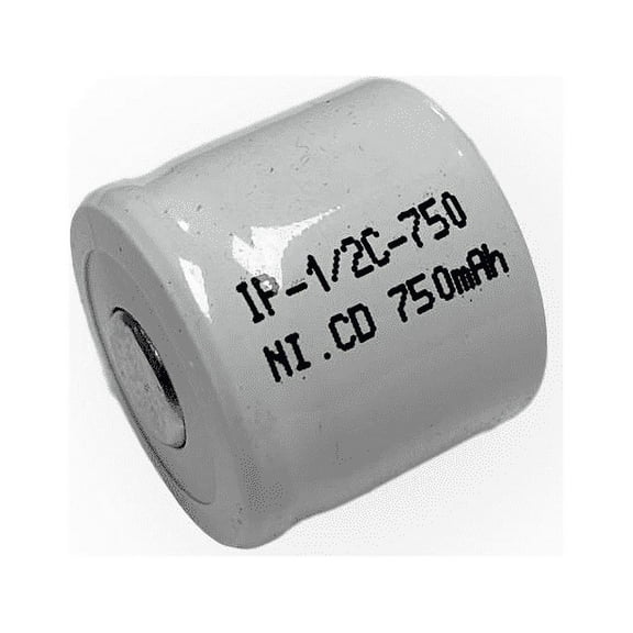 Power Pro 1/2C 750mAh Ni-Cd Flat Top Battery