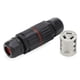 thumbnail image 3 of Conector de cable IP68 impermeable PA66 cable ignífugo a cable accesorios de lámpara CDF-200/3 (tipo tornillo de 3 pines), 3 of 10