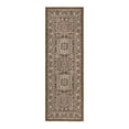 thumbnail image 3 of Unique Loom Outdoor Aztec Collection Area Rug - Chalca (2' x 6' Runner Brown/Ivory), 3 of 7