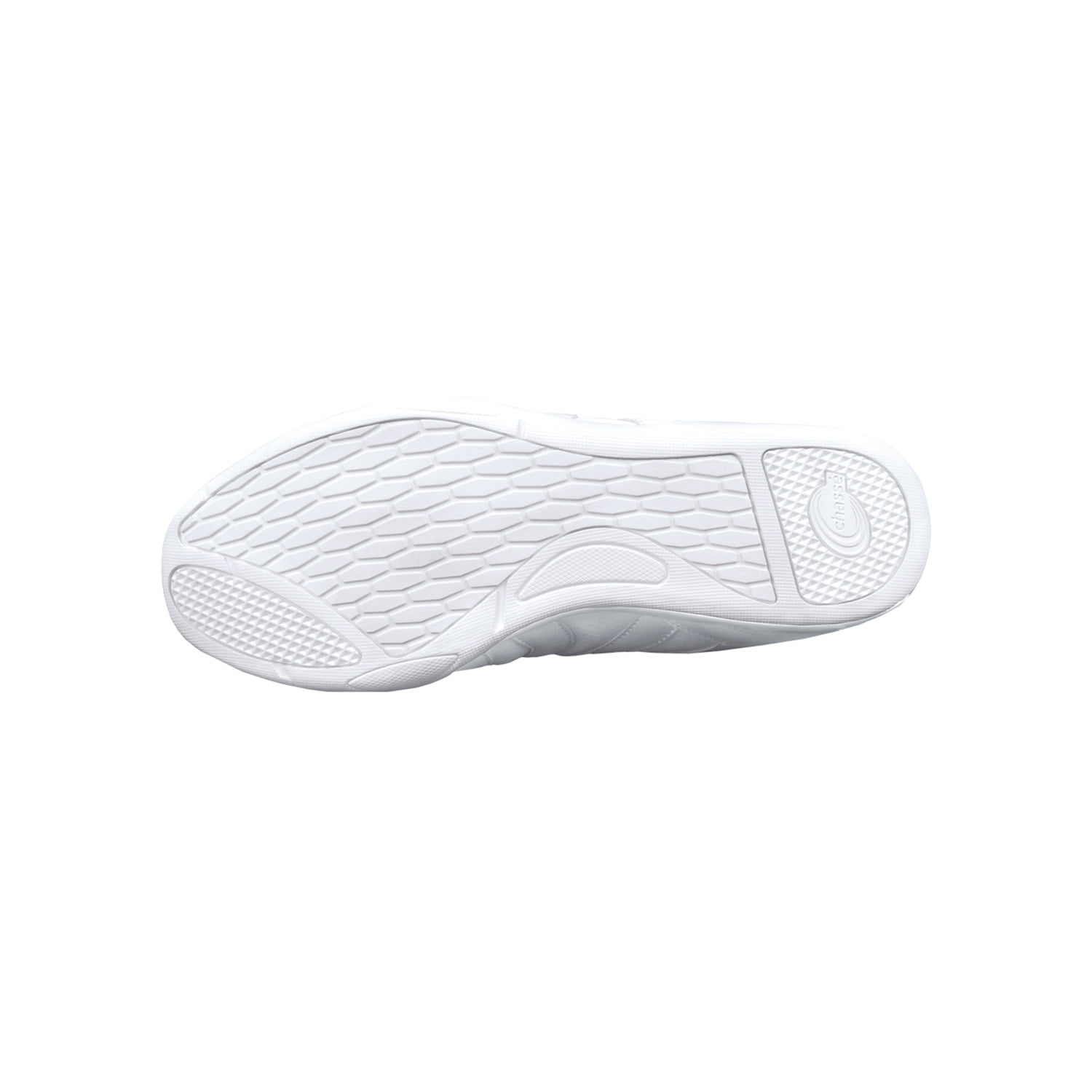 Chassé Surge Cheerleading Sneaker - White Low Profile Cheer Shoe - Women and Child Sizes Available (White, 5H)