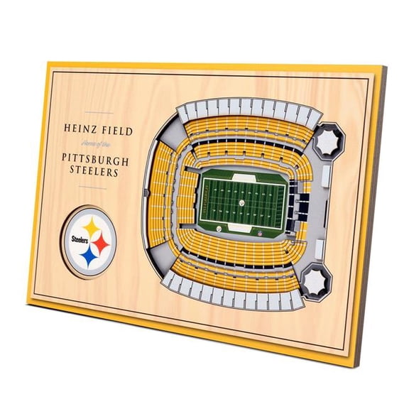 Pittsburgh Steelers 3D StadiumViews Desktop Display