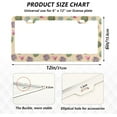 thumbnail image 2 of GZHJMY 2pcs Cactus Pattern License Plate Frame for Car Decorative Accessories Rustproof License Plate Cover with Screws for US Vehicles 12x6 Inch（316）, 2 of 7