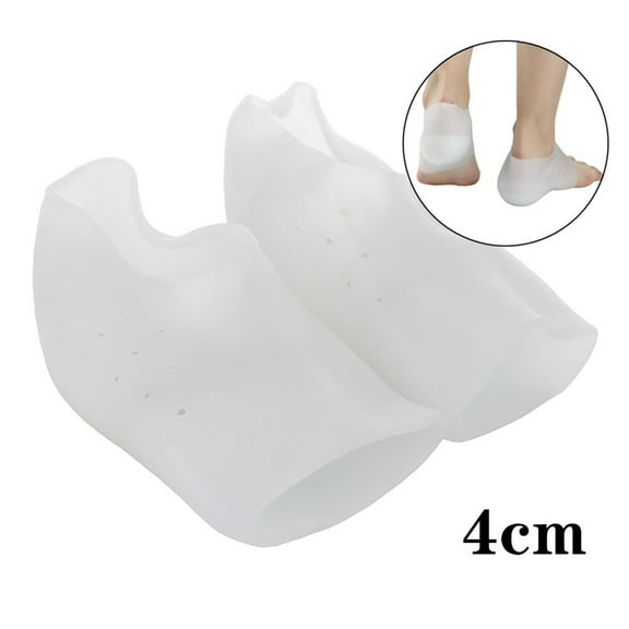Invisible Height Lift Heel Pad Sock Liners Increase Insole Pain Relieve Pad
