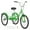 24" Folding Green, variant on KFFKFF Adult Three-Wheel Bicycle 1 Speed 20/24/26 Inch Tricycles, Trike with Carbon Steel Frame, Includes Basket & Adjustable Seat, Ideal for Picnic & Shopping, Suitable for Seniors, Women, Men