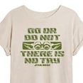 thumbnail image 3 of Star Wars - Yoda Do Or Do Not - Women's Oversized Tee, 3 of 5