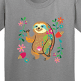 thumbnail image 4 of Inktastic Sloth Cute for Girls Youth T-Shirt, 4 of 5