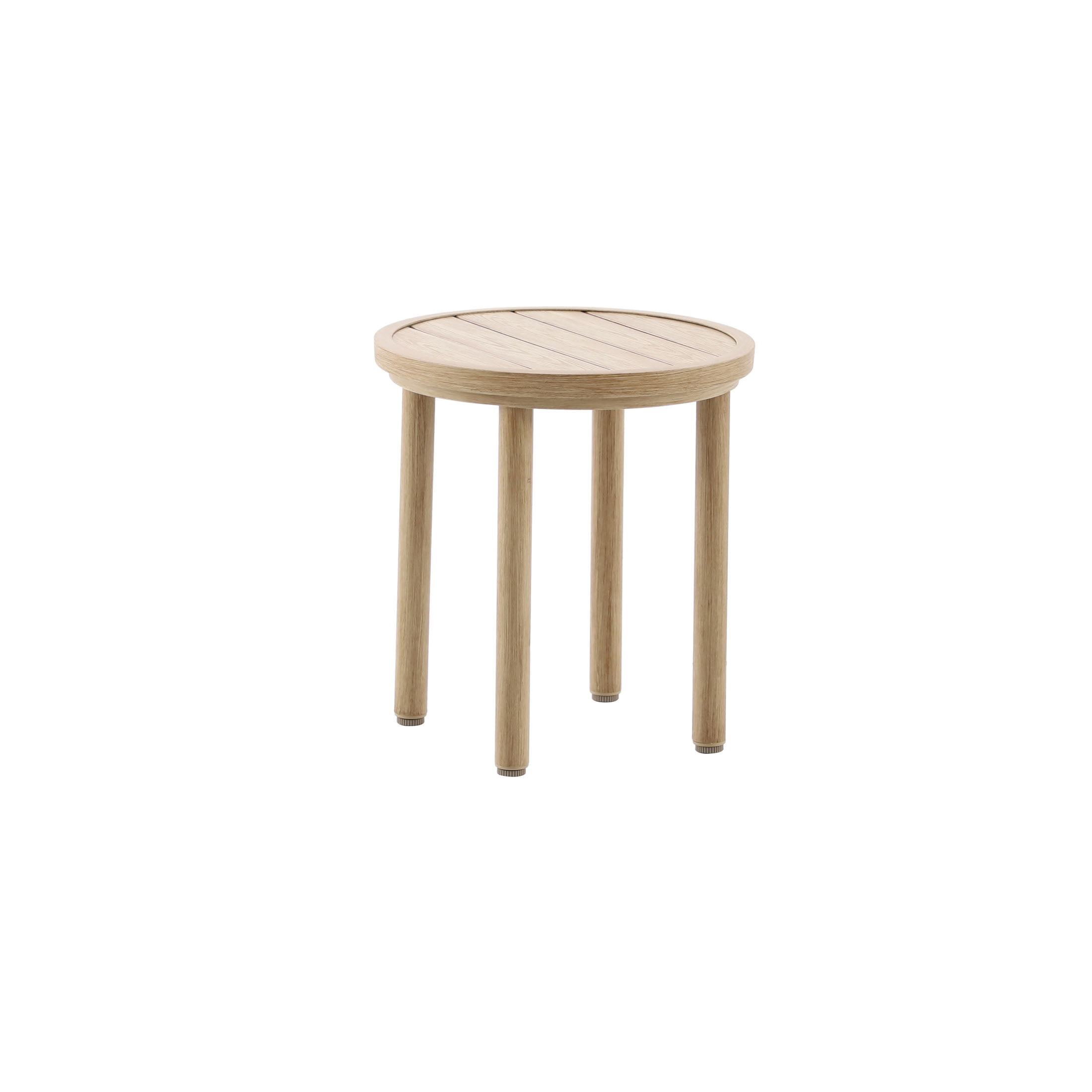 Better Homes & Gardens Astrid 3-Piece Steel Outdoor Sofa & Table Set, Cream